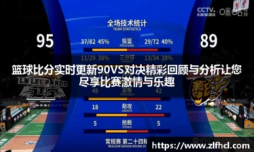 篮球比分实时更新90VS对决精彩回顾与分析让您尽享比赛激情与乐趣